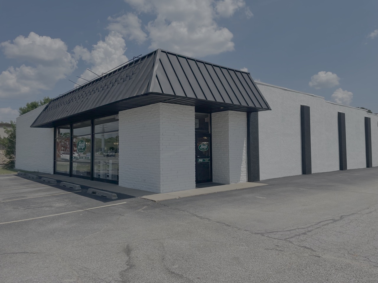 Commercial storefront repaint