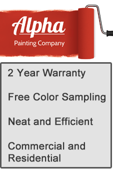 Alpha Painting service badge
